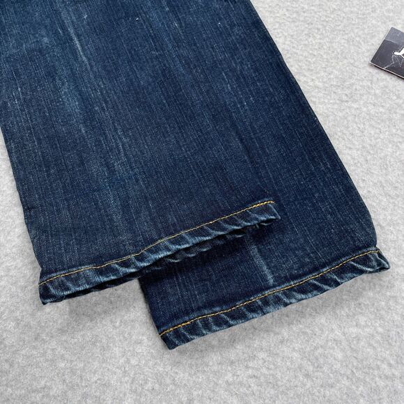 Raleigh Denim Workshop Jeans Womens 28 (30 x 34) White Oak Cone Straight 162/200 - Picture 11 of 13